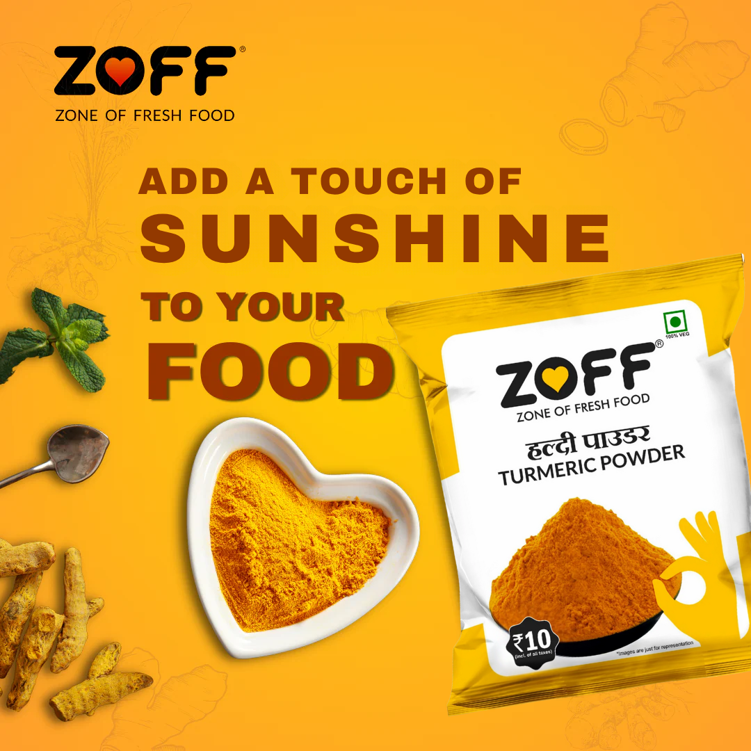 Zoff Turmeric Powder 10Rs