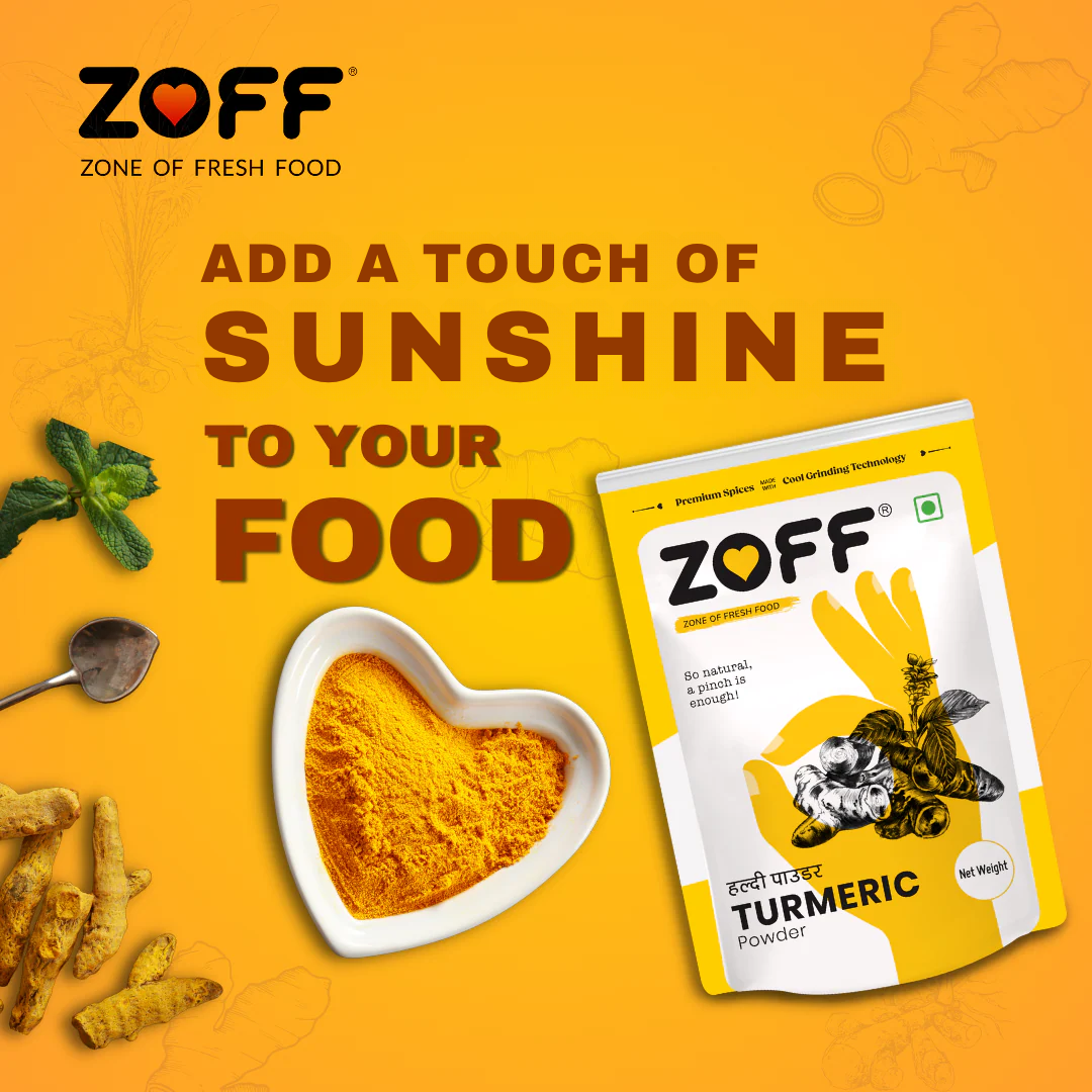 Zoff Turmeric Powder 500Gm