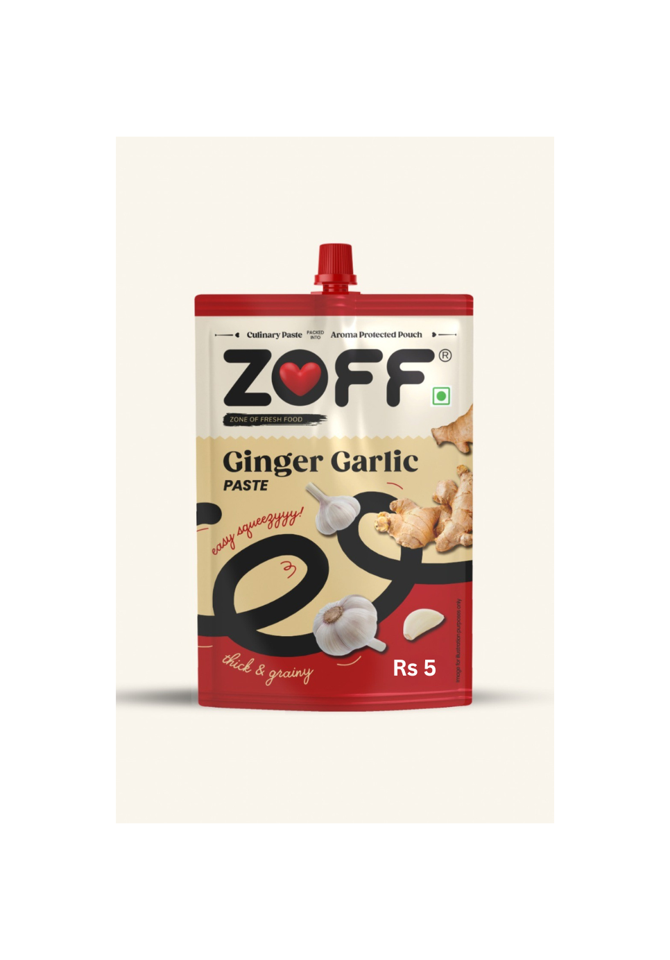 Zoff Ginger Garlic Paste 5Rs
