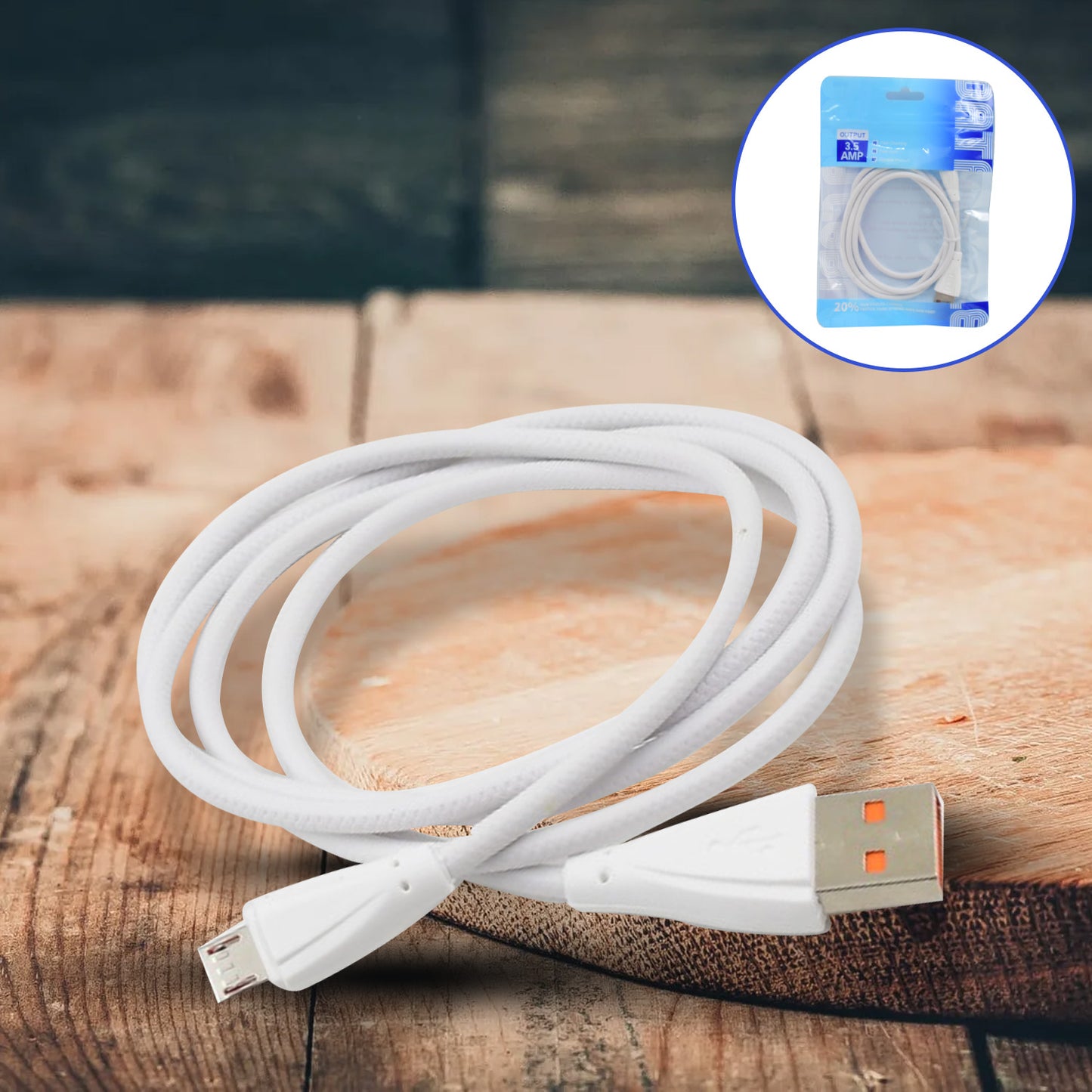 Fast Charging For Android Data Transfer Long Micro Cable (950 Mm)