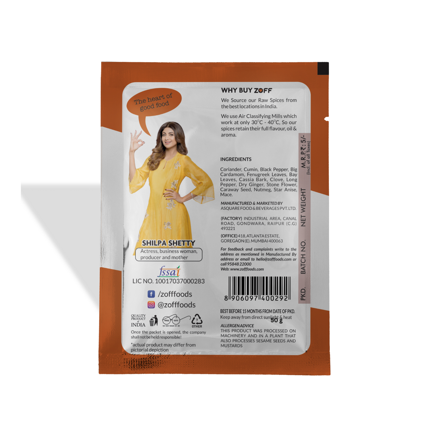 Zoff Meat Masala 5Rs