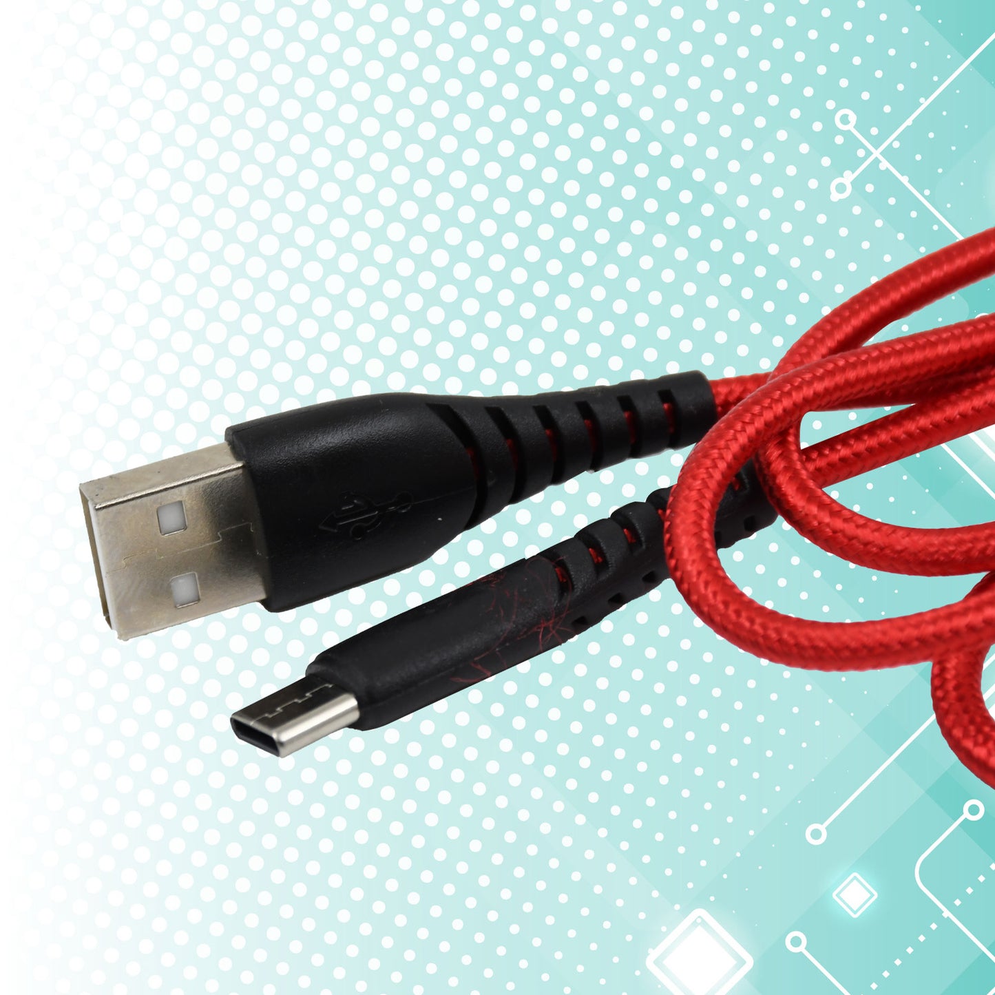 Type C Data Cable Fast Charging Data Transfer Cable (97 Cm 1 Pc)