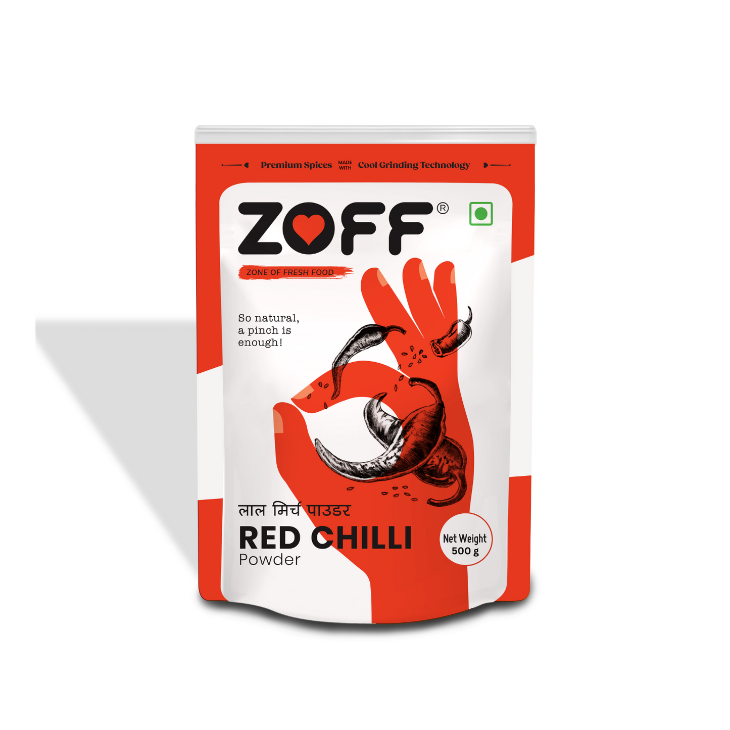 Zoff Red Chilli Powder 500Gm