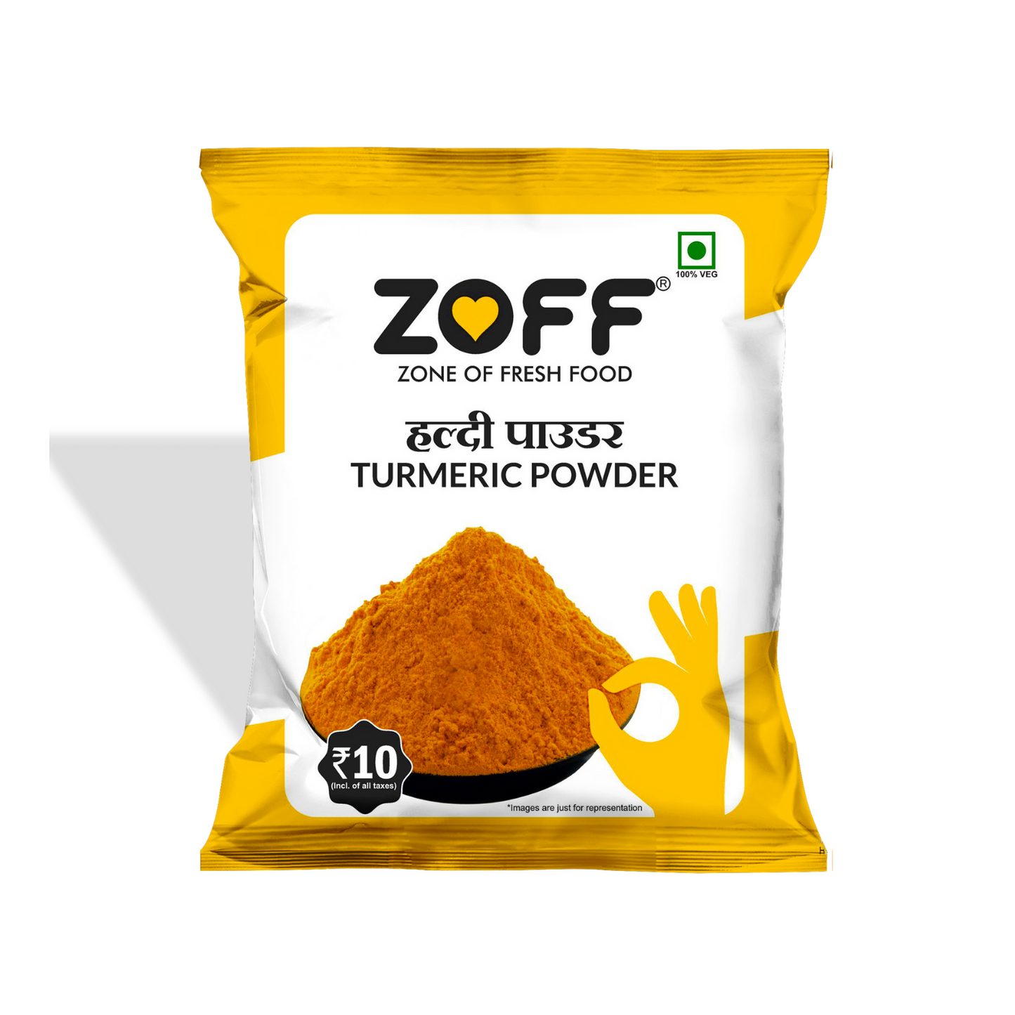Zoff Turmeric Powder 10Rs