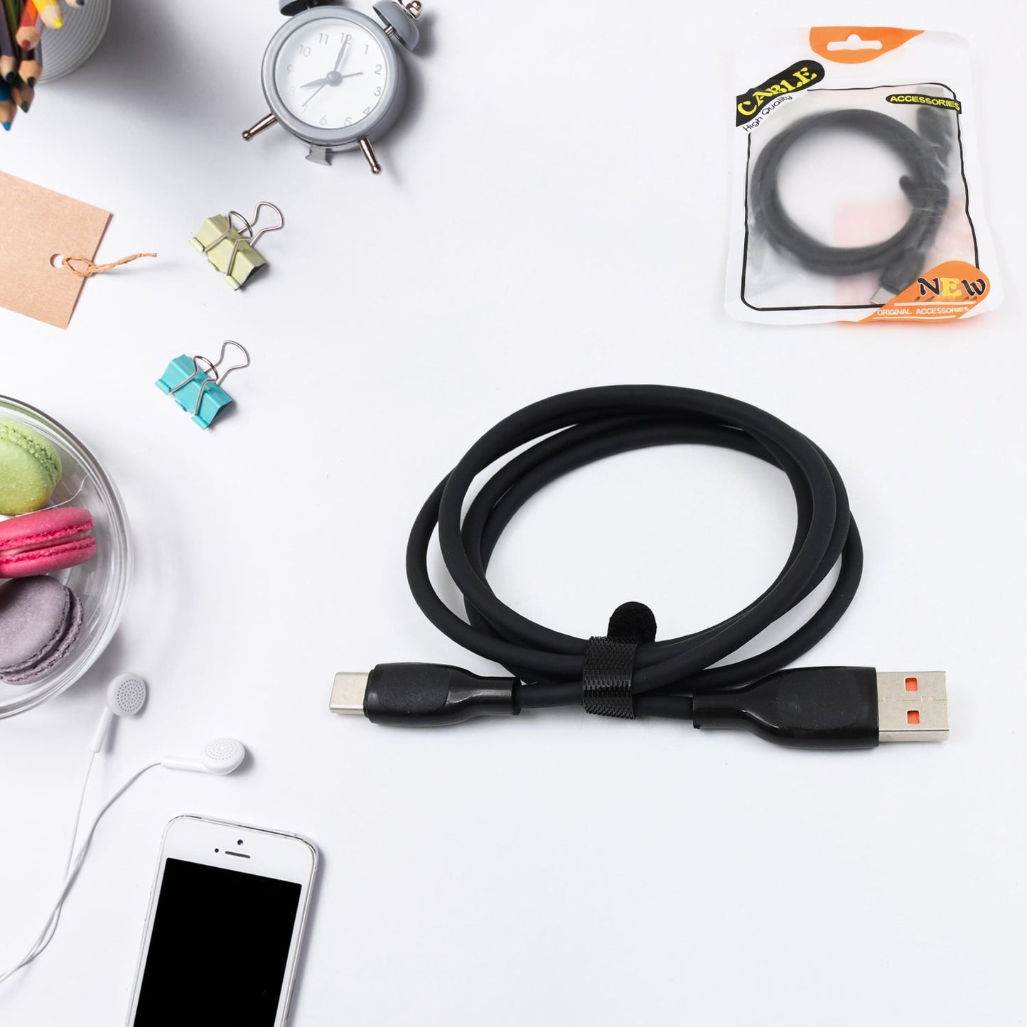 Type C Data Cable Fast Charging Cable (1 Mtr. Approx 1 Pc)