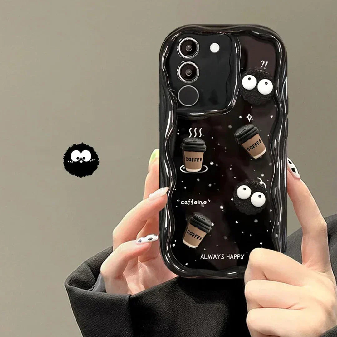 3D Coffee Mug Cartoon Case For Samsung.