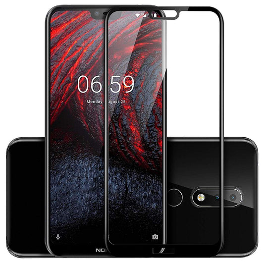 Nokia x6-2018 /6.1 Plus 11D Tempered  Glass with 9H hardness - Shop authentic Indian Electronics by Havein